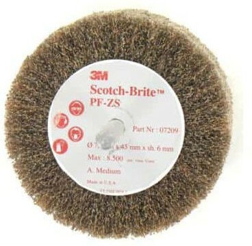 Scotch-Brite Bürste pf-zs mittlerer Durchmesser 75 mm x 1 - 3M