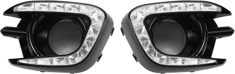 Für Pajero Montero 2013 2014 2015 Tagfahrlicht Nebelscheinwerfer Abdeckung 12v Abs Led Drl