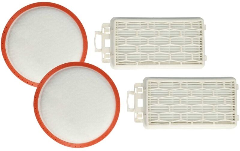Filter-Set kompatibel mit Dirt Devil Infinity Rebel 53HF DD5551-5 Staubsauger - 4x Filter (Motorschutz-Filter, Ausblas-F...