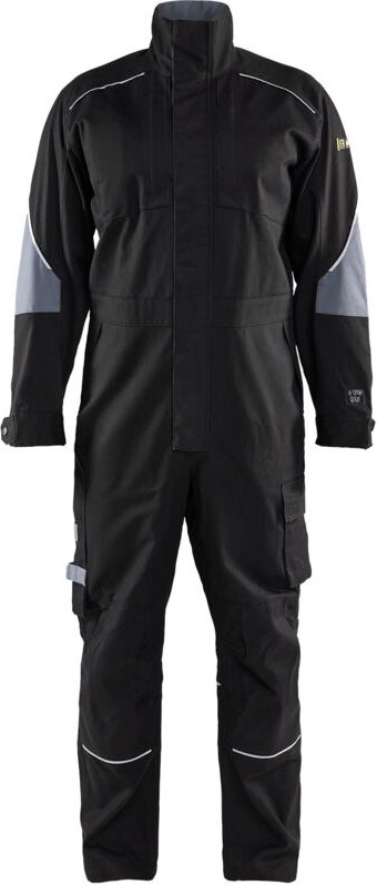Blakläder Flammschutz-Overall, schwarz, Konfektionsgröße 48