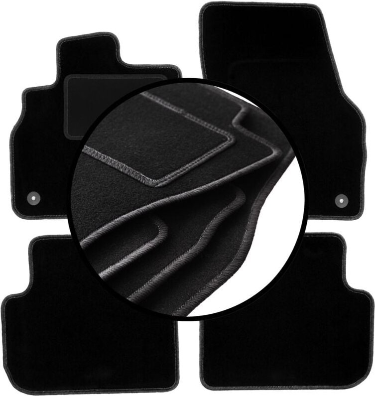 Komplettset Veloursmatten für: Audi Q3 II F3 SUV (2018-)