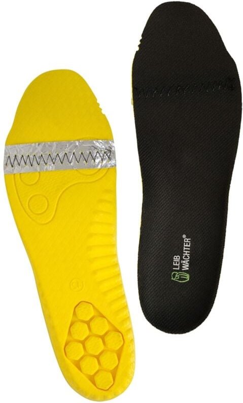 Triuso Leibwächter Einlegesohle PU/Mesh ELW9104 Gr. 40 gelb/schwarz