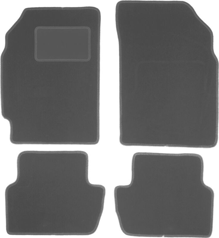 Graphit-Fußmatten für: Chevrolet Spark III M300 Fließheck (2009-2015)