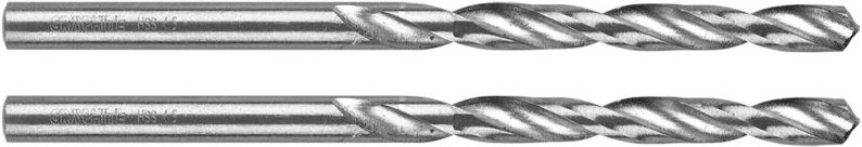 HSS-Metallbohrer, DIN 338, 4,5 mm, 2-tlg.