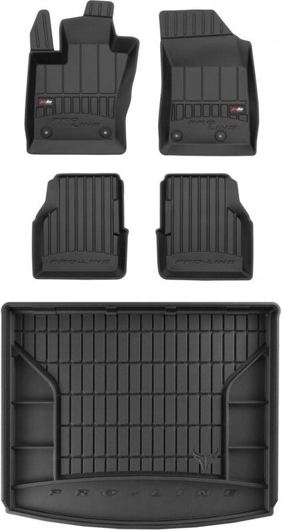 SET 3D Gummimatten Jeep Compass 2 ab 2017- g