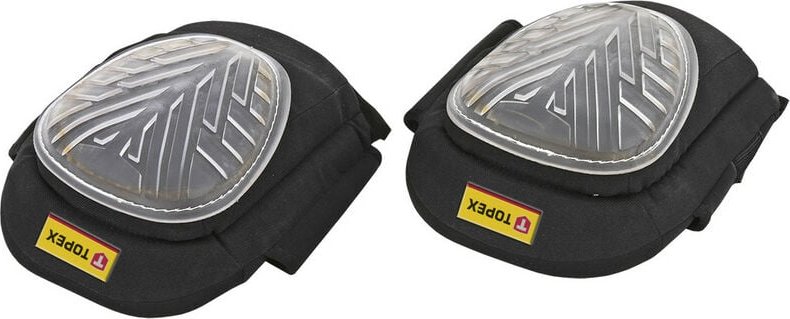 Knieschoner aus weichem Gummi mit Geleinlagen