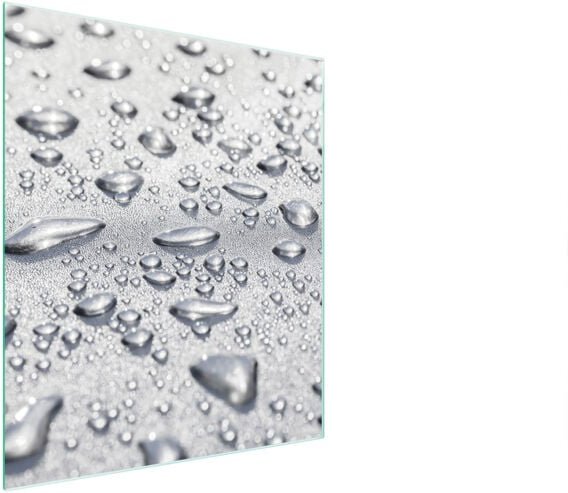 Glasschneidebrett 45x52 Tropfen