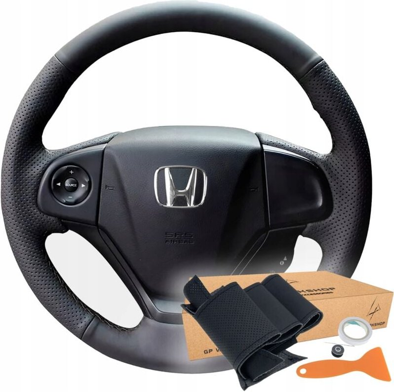 Thumbnail - Lenkradabdeckung Mit Muster Für Honda Cr-V 2012-2016