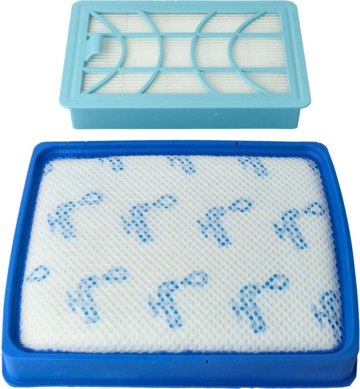 Filter-Set kompatibel mit Philips PowerPro Expert FC9732/01, FC9732/61, FC9733, FC9733/01, FC9733/61, FC9734 - 2x Ersatz...