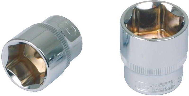 3/8" CHROMEplus Sechskant-Stecknuss, 21mm