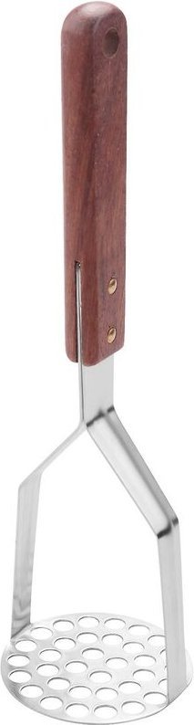 Kartoffelstampfer aus Edelstahl, robust, robust, mit Anti-Griff, nicht leicht zu verbiegen, einfach zu bedienen, robust,...