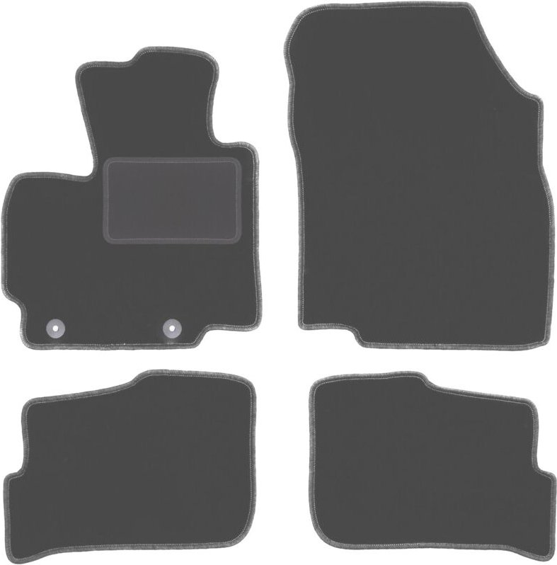 Graphit-Fußmatten für: Mitsubishi Space Star II Fließheck (2013-)
