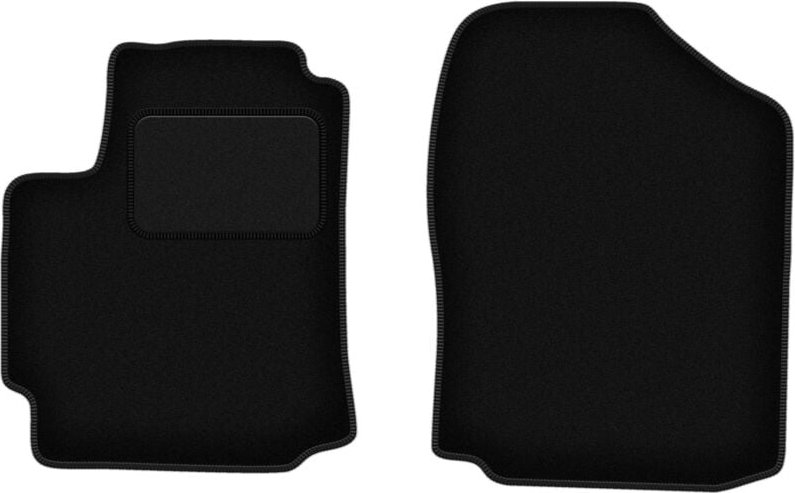 Vordere Matten schwarz für: Daihatsu Sirion III M300 Fließheck (2004-2010)