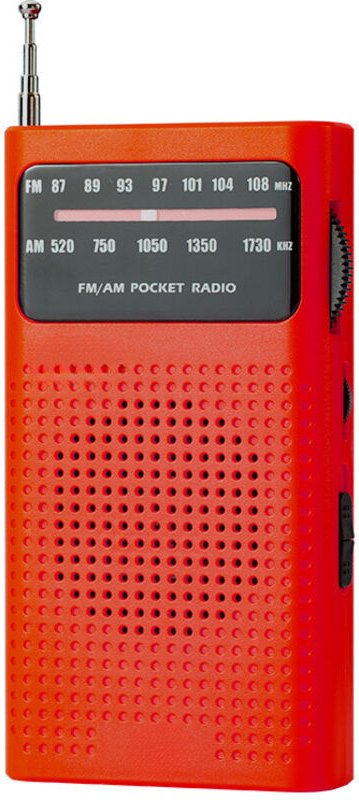 Tragbares Radio, AM(MW)/FM-Batteriebetriebenes Radio, Transistor-Taschenradio mit ausgezeichnetem Empfang, hervorragende...
