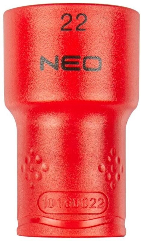 Thumbnail - NEO Sechskant-Steckschlüsseleinsatz 1/2" 22 mm 1000V - Langlebig und sicher