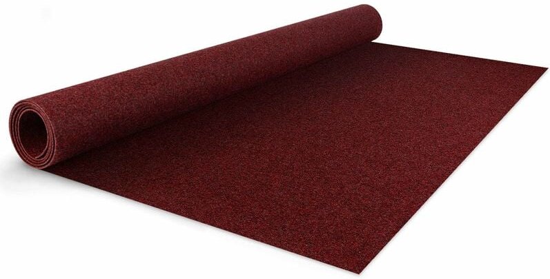 Messeteppich auf Maß Turbo Rot 100 x 250 cm