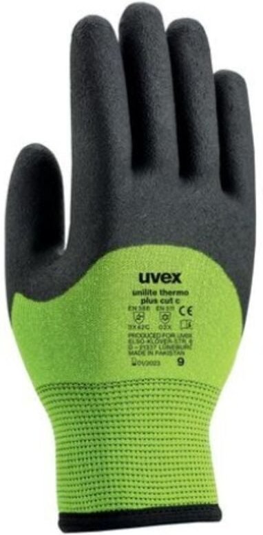 Uvex - Unilite Thermo Plus Cut c 60591 Winterschutzhandschuhe - 11 (xxl) - Schwarz / Grün