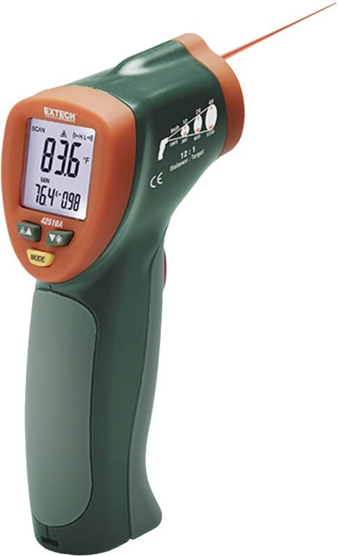 Extech - 42510A Mini-IR-Thermometer Optik 12:1 -50 - +650 °c