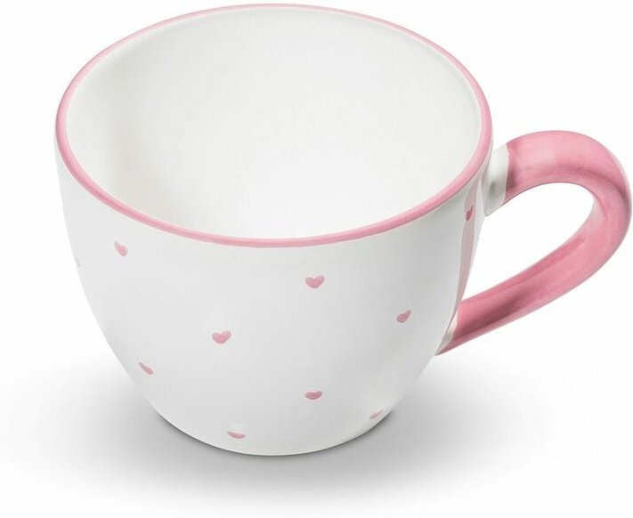 Thumbnail - Gmundner Keramik - Herzerl Rosa, Teetasse Maxima 0,4 Liter