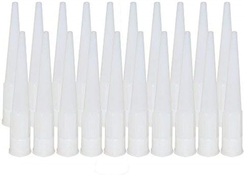 Kunststoff-Kartuschenpistolen-Verlängerung, Kartuschendüsenspitzenwerkzeug für Wurstkartuschenpistole, Kartuschendüsen-A...