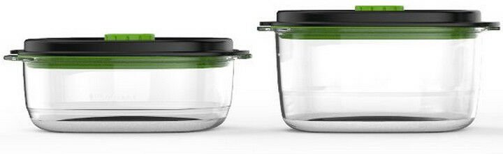Foodsaver - Set mit 2 boxen für vakuumgerät ffc025x