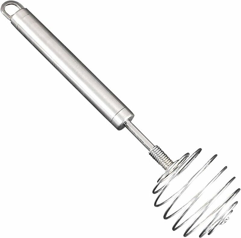 Handschneebesen aus Edelstahl für die Küche – zum Kochen von Sahne – Eierschläger, Ballon, Schlagsahne, Milch, Schneebes...