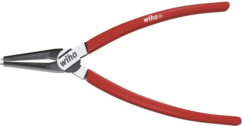 Wiha Sicherungsringzange Classic mit MagicTips® für Aussenringe (Wellen) mit gerader Form A 3, 240 mm (34701)