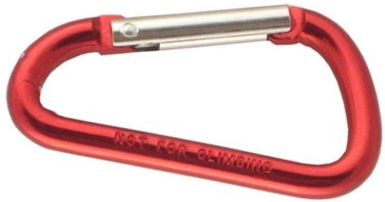 Conacord Karabinerhaken 80x44 mm Alu grün Karabiner Haken Schnapphaken Schlüssel