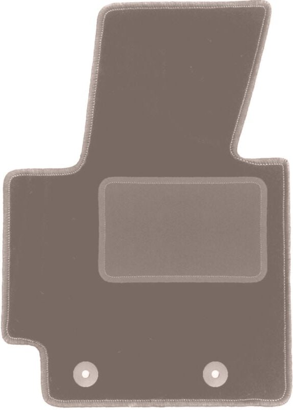 Beige Fahrermatte für: Kia Soul II Minivan (2013-)