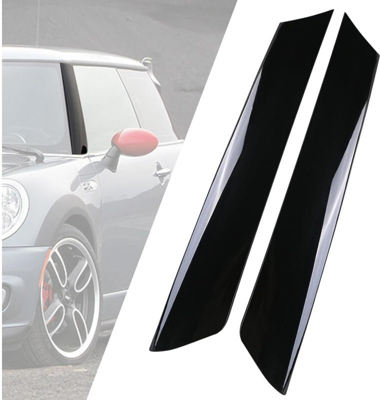 Paar Windschutzscheiben-Formteil vorne links für die Fahrerseite, passend für Mini Cooper R50 R52 R53, ersetzt Fensterzu...