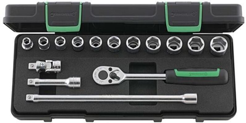 Stahlwille 456/11/4 KN Steckschlüssel-Satz 3/8"