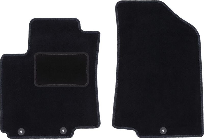 Vordere Matten schwarz für: Kia Rio III UB Fließheck (2011-2017)