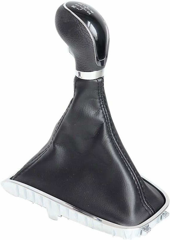 Woosien - 5-Gang-Schalthebel-Schalthebelkopf-Handball mit Leder für Excelle Gt/Opel