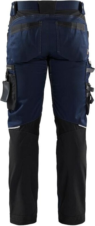 Blaklader - Handwerkerhose Stretch - 17991860-38-Dunkelblau / Schwarz