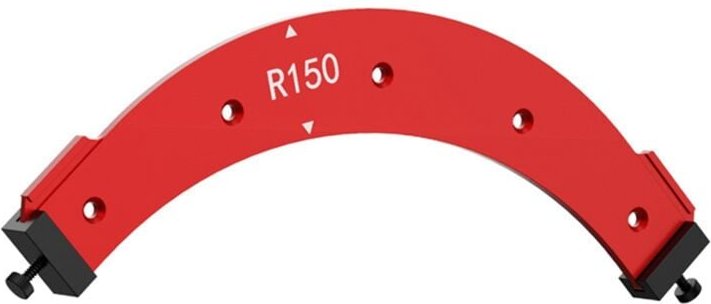 Innen-/Außenecke Große Bogenform Elektrischer Router Schlitzschablone Holzbearbeitung Gebogene Winkel Anfaswerkzeuge b