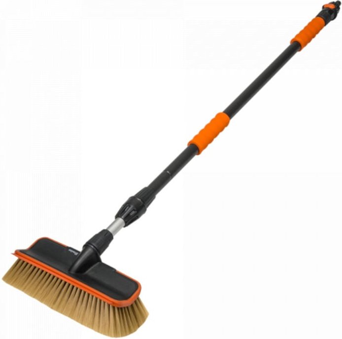 Teleskop Waschbürste mit Soft-Ventil 110-180 cm