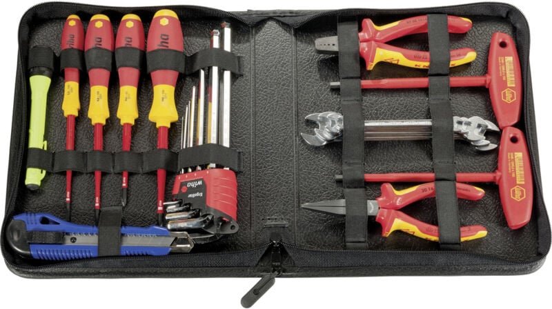 Thumbnail - Parat - Werkzeugmappe basic Wallet Mini schwarz (Ohne Inhalt), 25 Gummischlaufen