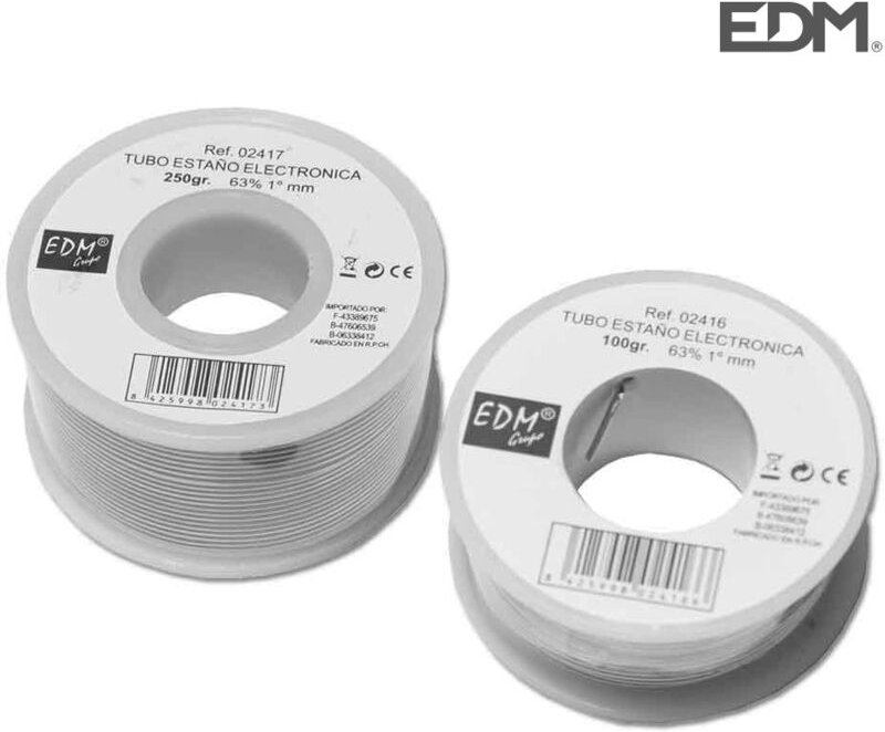 EDM - Zinnspule 250gr 63% 1mm