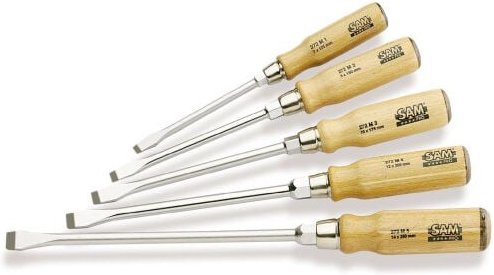 Satz von 5 Holzschraubendreher Mechaniker sam - TWMJ5