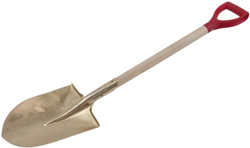 KS Tools BRONZEplus Frankfurter Schaufel D-Stiel