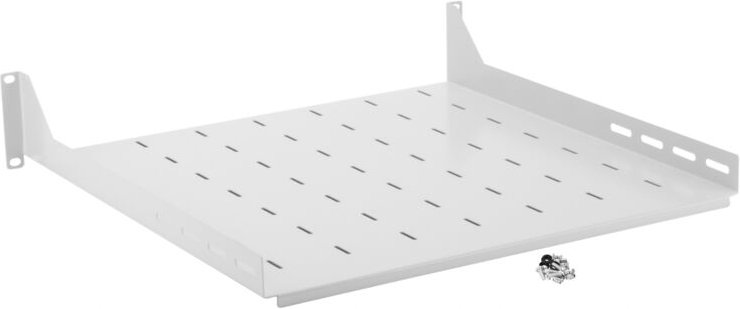 Fester Fachboden 2HE-19"" (22-0092) 450 mm RAL 7035 1mm, 2022