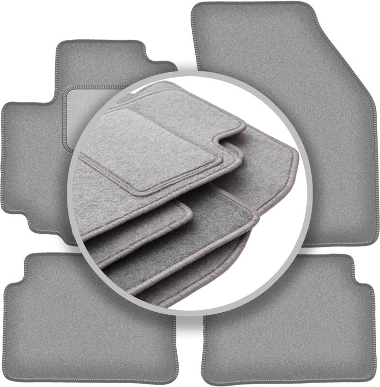 Graue Automatten für: Nissan Pixo Fließheck (2008-2013)