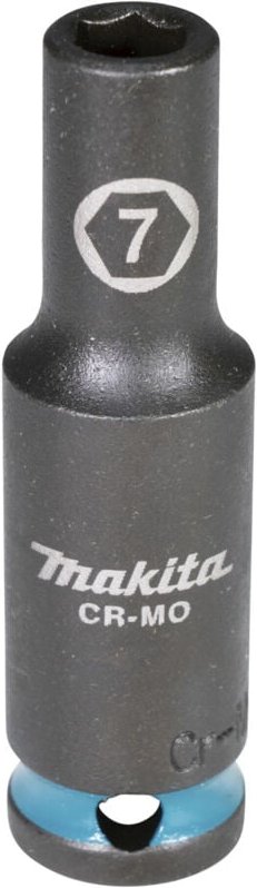 E-16243 Steckschlüssel 3/8" SW7 Impact Black lang - Makita