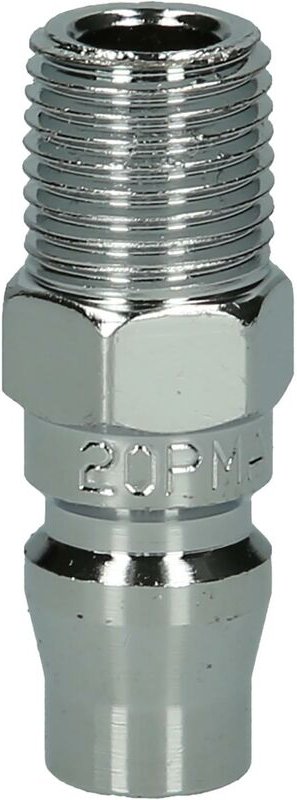 Thumbnail - Metall-Stecknippel, 1/4"AG, Asien