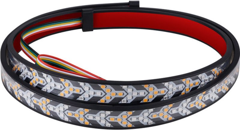 1 Stück 48 LED-Blinkerlichtleiste Bremslicht Auto-Rücklichter Warnlichter Auto-Streifenlichter Rückfahrlichter Auto-Blin...