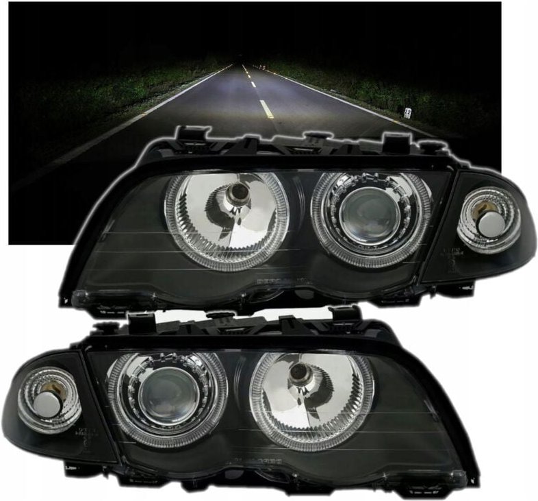 Lampen Scheinwerfer Für BMW E46 Limousine / Touring Von 1998 Bis 2001 KOSTENLOSE Motoren