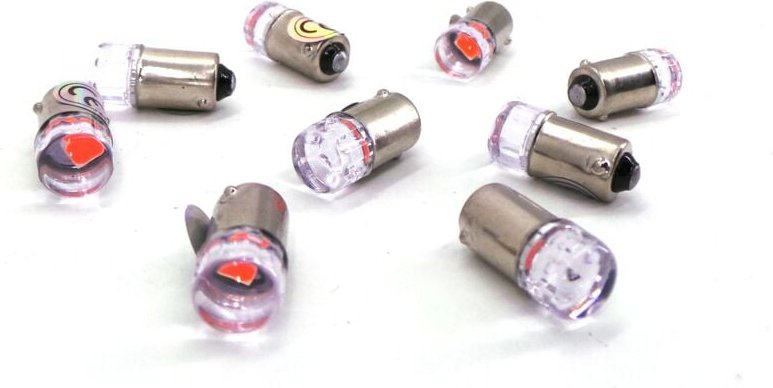 Stück LED-Lampe BA9S 12V CANBUS 140lm Farben