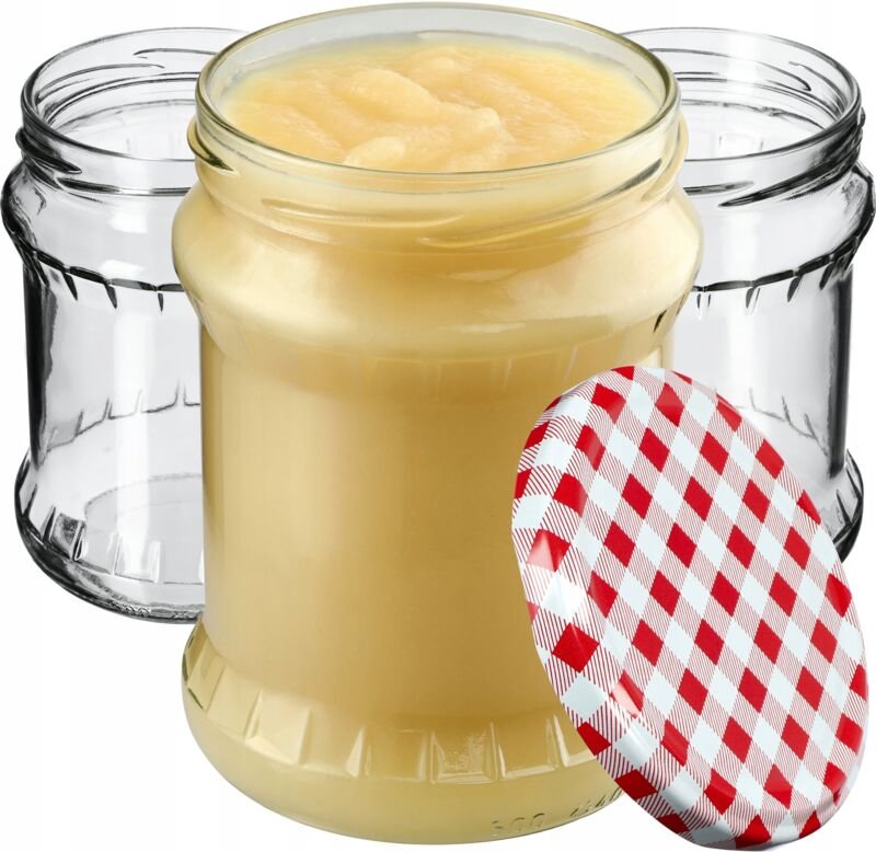 Słój Anna 500ml fi82 TO-500/8 pakiet 48szt + - Kadax