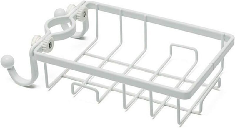 Schwammhalter für die Küchenspüle, Caddy für die Küchenspüle, Schwammbürstenhalter aus Edelstahl