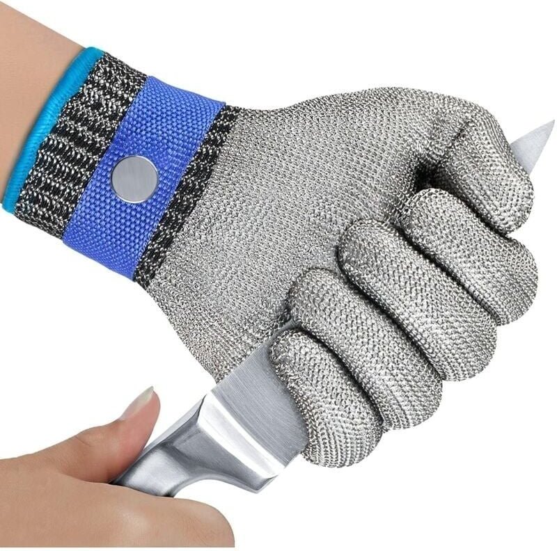 Thumbnail - Schnittfeste Handschuhe, Hochleistungs-Schutzstufe 5, Arbeitshandschuhe, Küchenschutzhandschuh zum Filetieren von Fisch,...